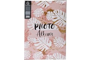 Exacompta 62223E Album Buste 300 Foto 10x15cm Pastel Tropic-Formato 22,5x32,5cm, Disegno, 5 cm