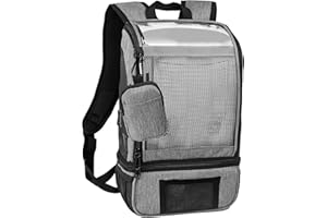 MUROCEA Oxygen Concentrators Backpack - POC Carrying Bag Compatible with Inogen One G3 & G5, Inogen Rove 6, Portable, with Reflective Strips (Grey)