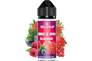 ‎BELISSIA Belissia Shake and Make - Beerenmix - Hochdosiertes Lebensmittel Aroma 10ml mit praktischer Schüttelflasche zum mischen. Für Lebensmittel, Kochen, Backen, Hobby, Raumerfrischung uvm.