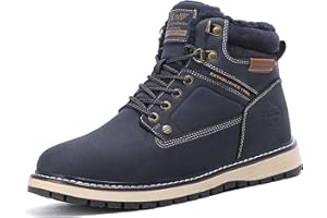 ARRIGO BELLO Stivali Uomo Invernali Scarpe Invernale Scarponcini Neve Stivaletti Antiskid Caldo Trekking Montagna Boots Taglia 41-46