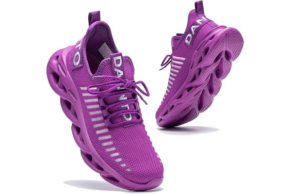 Dannto Chaussures de Sport Running Basket Homme Femme Chaussures de Course Fitness Tennis Gym Respirantes Sneakers Casual Multicolore Légères