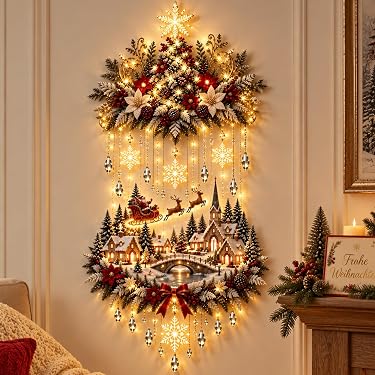 weihnachtsdeko braun Finish (Ablagen + Seitenplanken):Klares Öl