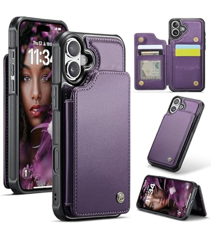 Asuwish Phone Case Compatible With IP 16 Pro Max 6.9 Inch Wallet Cover - View #9