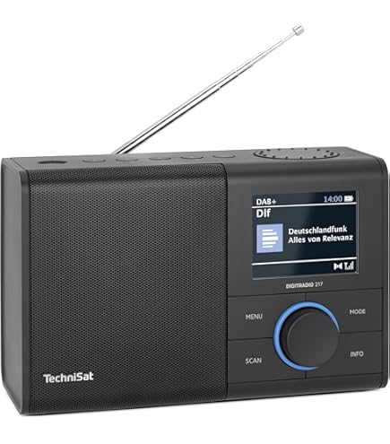 TechniSat Digitradio 215 - Mit Schwarzwaldradio Taste & Farbdisplay