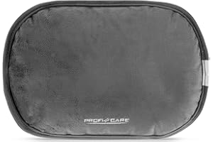 ‎PROFICARE ProfiCare® elektrische Wärmflasche | kurze Aufheizzeit | ohne Wasser | bis 65°C | Wärmflasche mit Bezug | automatische Abschaltung | sichere Handhabung ohne Wasserumfüllen | Wärmeflasche PC-EWF 3150