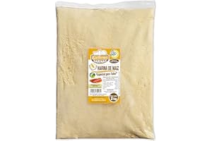 Guillermo | Harina de maíz BIO "especial para talos" - Bolsa 2 kg. | 100% ecológica | Apta para celíacos | Plato típico del País Vasco