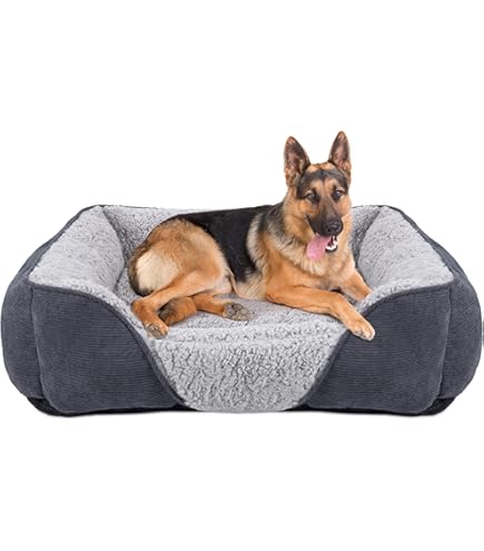 Cama De Perro Cama Para Perros Medianos Y Grandes, Tapete De Felpa