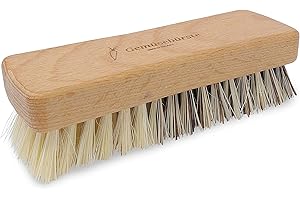 ‎WALDKRAFT Gemüsebürste Union/Fibre Natur | Bürste aus Buchenholz | Zwei Borstengrade für vielseitige Anwendung (1)