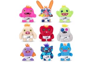 Fuggler Baby Fugg Series 3 by ZURU, 3.5" Funny, Ugly, Monster, Small Plush (3 Pack, Random Assortment)