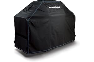 Broil King de Parrilla/Barbacoa/Grill, Cubierta para Crown/Baron 590, Acero Inoxidable, 5 x 5 x 5 cm, 68488