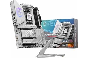 ‎MSI MSI MPG B850 Edge TI WiFi Mainboard, ATX - Unterstützt AMD Ryzen 9000/8000 / 7000 Prozessoren, AM5-80A SPS VRM, DDR5 Memory Boost (8400+MT/s OC), PCIe 5.0 x16, M.2 Gen5, Wi-Fi 7, 5G LAN