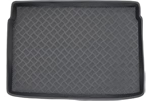 M MOTOS MOTOS Tapis de coffre en PE pour Peugeot 2008 II 2019-2023 Rendez votre voyage plus confortable grâce à ce tapis de voiture durable - Tapis de coffre de voiture tout temps, protection contre les salis