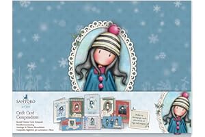 Santoro Gorjuss Craft Card, Multi-Colour, One Size