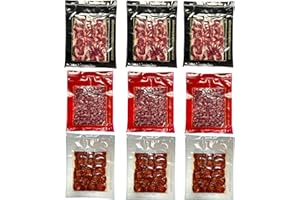 PACK Embutidos Ibéricos, 3 Sobres de Paleta de cebo de Campo, 3 sobres de Chorizo de Bellota y 3 sobres de Salchichón de Bell