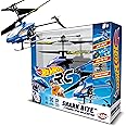 BLADEZ Hot Wheels Helicopter, Remote Control Shark Bite, RC 2 Channel with Gyro Control, Easy to Fly with lights, Crash Proof, Licensed Toy for kids Toyz
