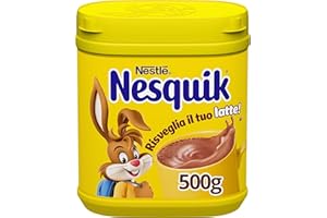 NESQUIK Preparato per Bevanda con Cacao Solubile, Barattolo 500g