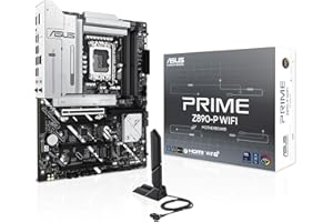 ‎ASUS ASUS Prime Z890-P WiFi Gaming Mainboard Sockel Intel LGA1851 (ATX, DDR5, PCIe 5.0, 4X M.2, DisplayPort, HDMI, Advanced AI, Aura Sync, WiFi 7, PCIe Slot Q-Release)