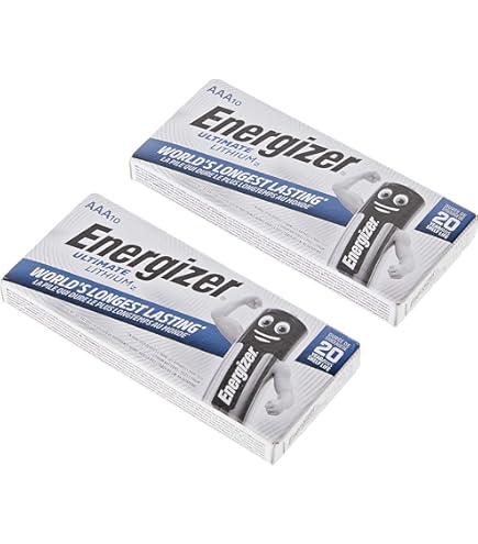 20x Energizer Ultimate Lithium AAA ML92icro Batterie 1,5V