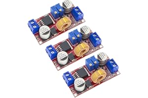 STARMAKER XL4015 - Convertitore Buck regolabile Step Down 5A, abbassatore di tensione DC-DC 8-36 V a 1,25-32 V DC + CV regolatore di tensione e corrente 5 V 12 V 24 V