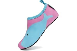 SAGUARO Bambini Ragazze Scarpe da Mare Spiaggia Scarpette da Acqua Scarpe da Immersione per Sportive Acquatici Nuotare Water Shoes