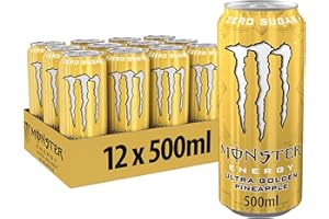 Monster Ultra Gold Energy Drink 500ml