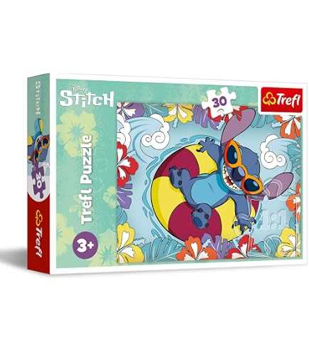 Trefl - Bluey, Il Felice Mondo di Bluey - Puzzle 100 Tessere - Puzzle Colorati con gli Eroi delle Fiabe, Intrattenimento Creativo, Gioco per Bambini a partire dai 5 anni