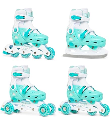 3 en 1 Rollers Inliner triskates Patins à roulettes Raven Profession