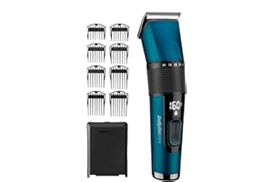 BaBylissMEN Tondeuse Cheveux Digitale Japanese Steel E990E