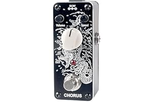 Sondery Chorus Pedal for Guitars Analog True Bypass Mini Size Art Design Series