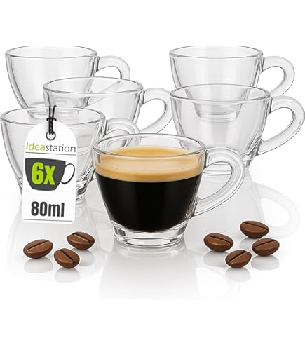 Custom Merk 7Oz Dubbelwandige Geïsoleerde Glazen Espresso Mokken Modern-Klassiek