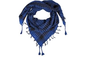 LOVARZI Keffieh Foulard Palestinien - Chic et souple écharpe pour Homme et Femme