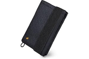 GUGGIARI Smukły portfel dla mężczyzn, kompaktowy, miękki i minimalistyczny portfel do organizowania pieniędzy, kart kredytowych i kluczy, bezpieczny portfel z technologią blokowania RFID, Sablè, Men,