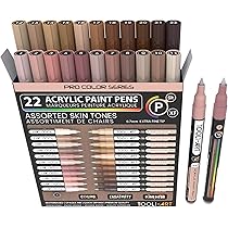 UNI-BALL POSCA Marker PC1MR 0,7 Mm Extrafein - 12 Stück, Metallische Farbe, Für Viele Oberflächen