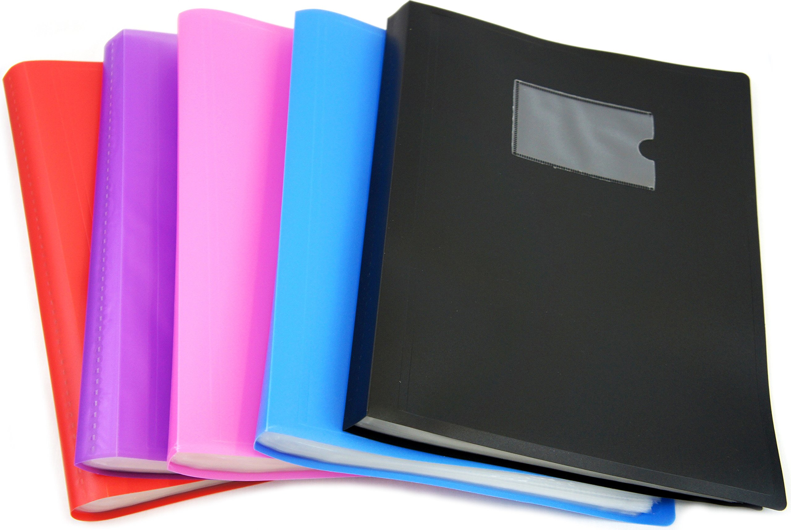 Arpan A4 Presentation Display Book Folder with Soft Cover, 60 Pockets