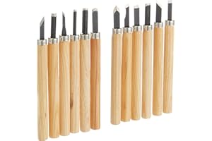 Mannesmann Wood Carving Knife Set 12 Pieces, M 690 12