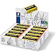 STAEDTLER 526 N20 Noris Eraser, Latex & Phthalate-Free - Medium Size 65x23x13mm (Pack of 20)