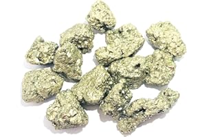 crystalmiracle Golden Pyrite Gemstone Rock Cluster Crystal Healing Reiki Feng Shui Gift Psychic Energy Peace Wellness Handcrafted Vaastu