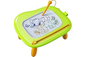 KOKODI Toy from 1 2 Years, Magnetic Drawing Board Writing Board for Children, Montessori Toy from 1 2 3 Years Old Baby Boys Girls Birthday Easter Gifts (Yellow)