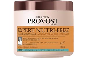 Franck Provost Masque Sans Silicone Sans Sulfate Expert Nutri-Frizz 400ml