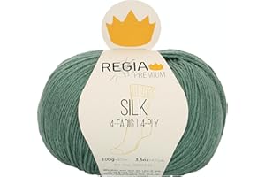 Schachenmayr Regia Premium Silk, 100G salbei Handstrickgarne