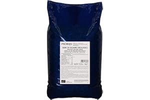 Probios Semi di Sesamo Biologici - Semi di Sesamo Premium per Cucinare, Cuocere al Forno e Guarnire - Senza Glutine, Naturale e Versatile - Confezione da 5 kg