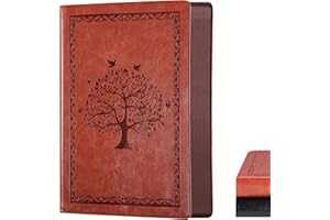 NATTHSWE Notizbuch A5 liniert, Softcover Notizbücher 150 Blatt/300 Seiten mit 80g/M² Papier Dickes Notizbuch 15x20.8 cm Notizblock für Büro Schule Haushalt Business Schreiben Notizen