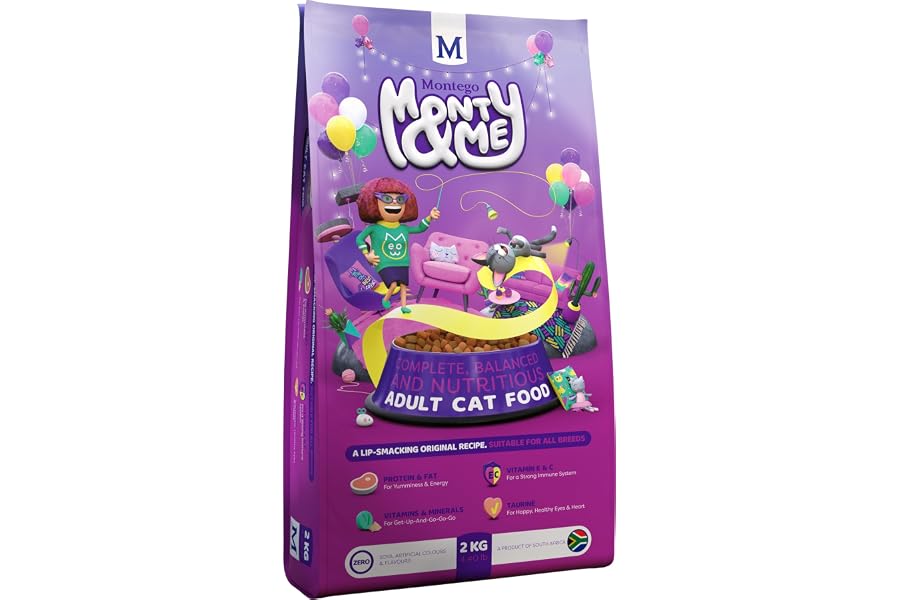Montego Monty and Me Adult Cat Food 2 kg