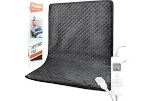 YUZONC Heizkissen mit Abschaltautomatik, Elektrisches Wärmekissen 60 X 80 cm, Heizkissen für Rücken Bauch,Schnelle Heizung,Hautfreundliches Material Maschinenwaschbar