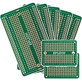EPLZON Prototype Board Solderable Breadboard Double-Sided PCB Circuit Board for Welding Arduino, DIY Electronic Items (5 Piec