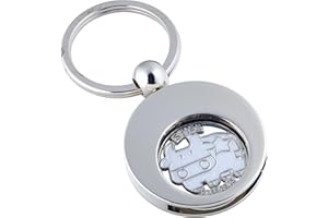 Jadani Hochwertiger Schlüsselanhänger mit EK-Chip Sternzeichen
