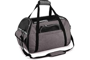 HAPPY HACHI Sac de transport pour chiens et chats avec certificat de voyage