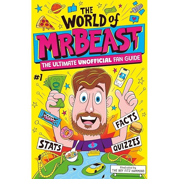 Mr Beast hoodies voor jongens meisjes, pullover sweatshirt voor kinderen, shirt met cartoon, klassieke trui met lange mouwen, Rood, 9-10 jaar