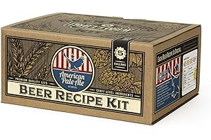 Craft A Brew Kit de Recettes de bière ; American Pale Ale; Recharge d'ingrédients de Brassage Maison ; Fournitures de Fabrication de bière ; Comprend Le houblon, la levure; 5 gallons