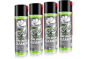 AABCOOLING 4x Spray Pulitore per Vano Motore 500ml Detergente Freni solvente rapido, Prepara le superfici prima del montaggio, Supporto per pulizia frizione e componenti esterni del carburatore